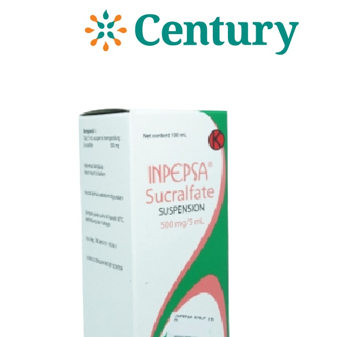 Jual INPEPSA 500 MG SIRUP 100 ML/SUCRALFATE/OBAT MAAG/PENCERNAAN ...