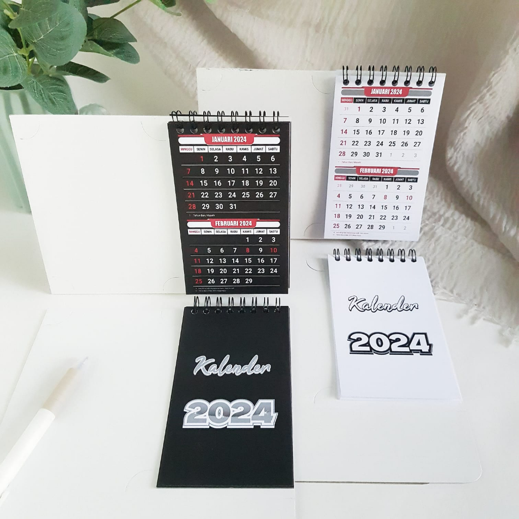 Jual Kalender 2024 / Kalender Meja / Kalender Duduk / Kalender 2024 ...