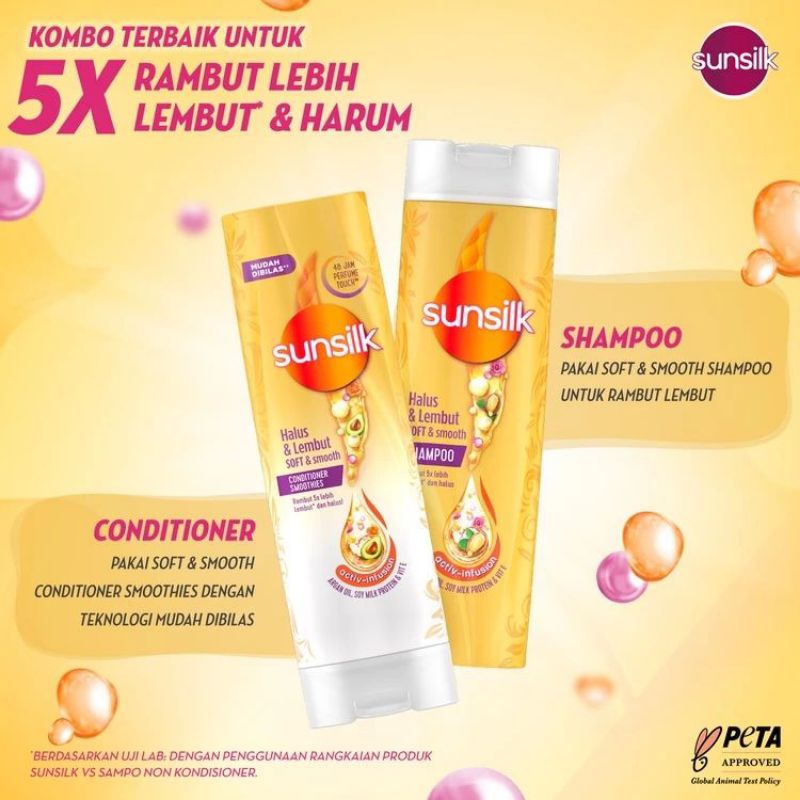 Jual Sunsilk Shampo Soft And Smooth 160ml Kuning Shopee Indonesia 6819