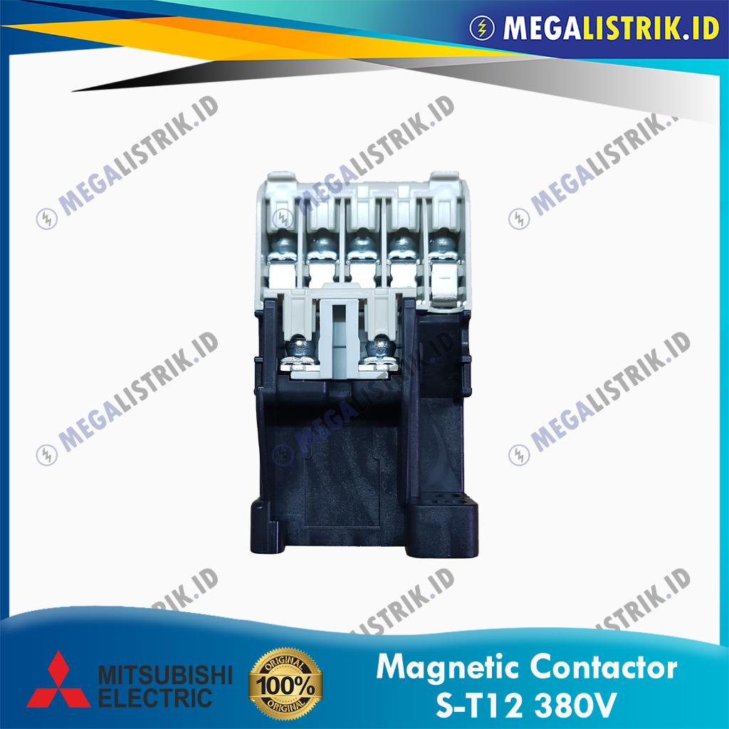 Jual MITSUBISHI KONTAKTOR S-T12 380V AC / MAGNETIC CONTACTOR S-T 12 ...