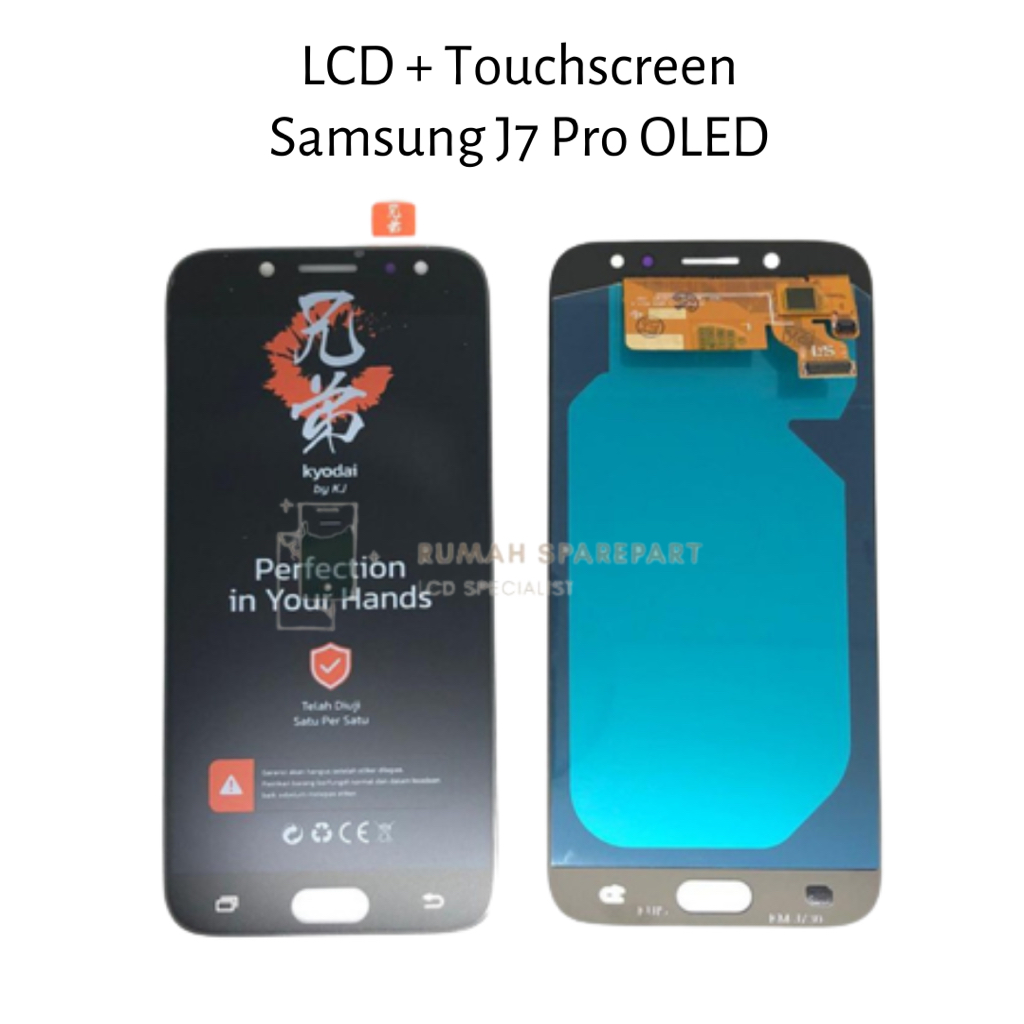 Jual LCD + Touchscreen Samsung J7 Pro OLED Ori Full Set | Shopee Indonesia