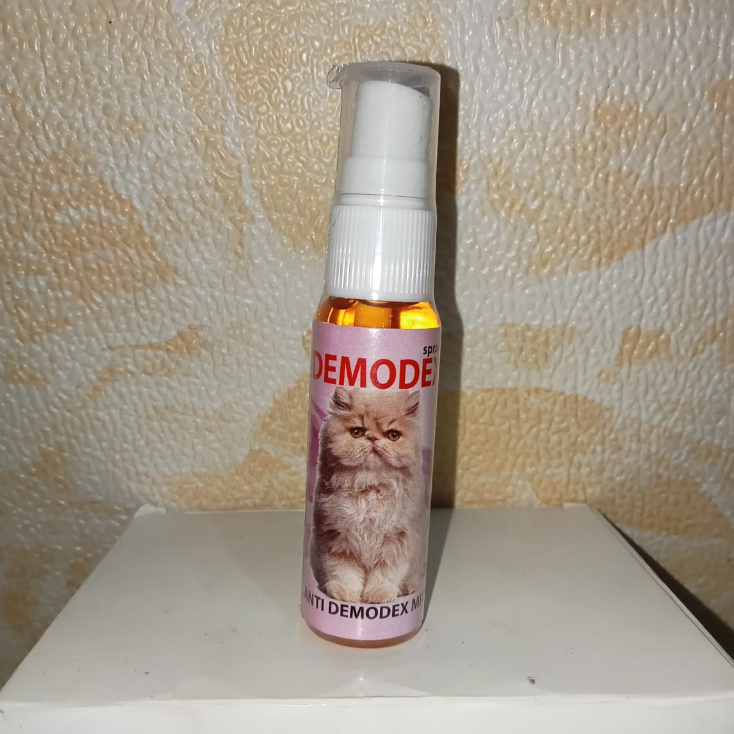 Jual Spray Cat Anti Demodex Mites Untuk Kucing - Demodex 30ml | Shopee ...