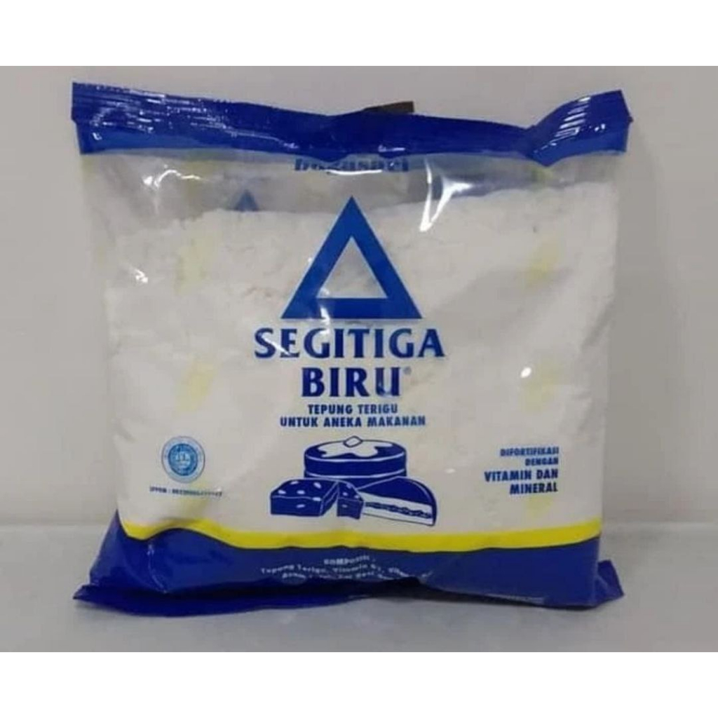 Jual SEGITIGA BIRU TEPUNG TERIGU 500GR DAN 1KG | Shopee Indonesia