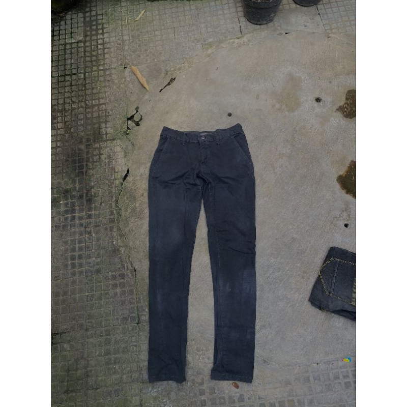 Jual celana thrift kain details | Shopee Indonesia