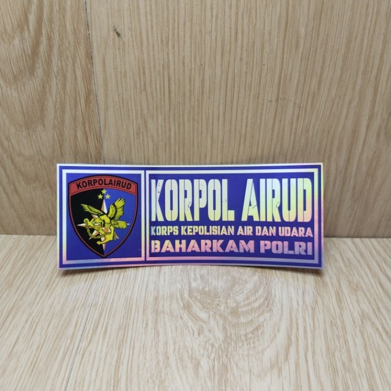 Jual Korpolairud, Polairud, Polisi Perairan, Polisi Udara, Stiker ...