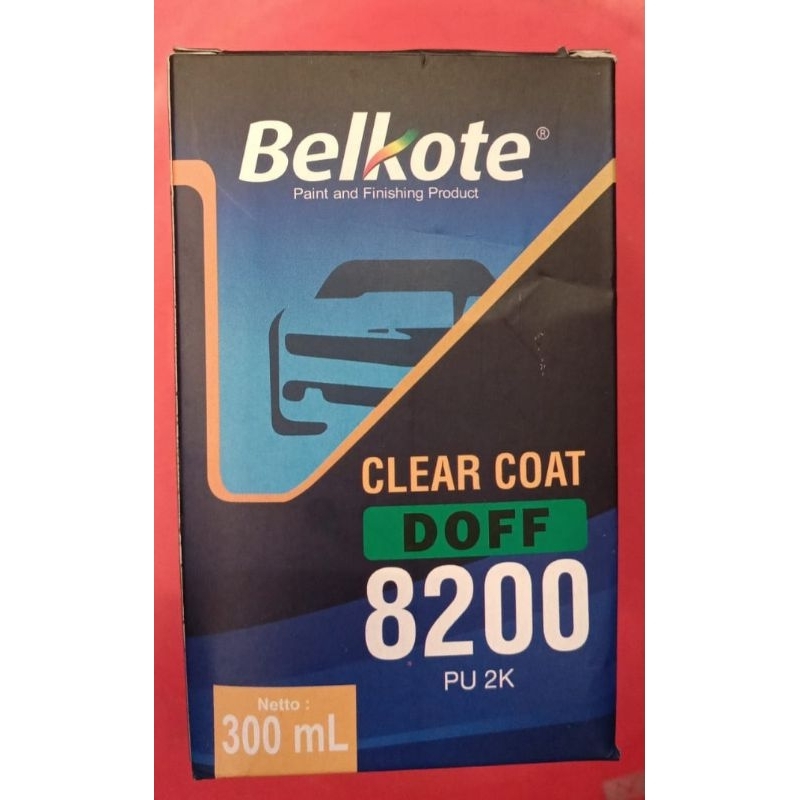 Jual BELKOTE CLEAR 8200 COAT PU 2K DOFF 300ML | Shopee Indonesia