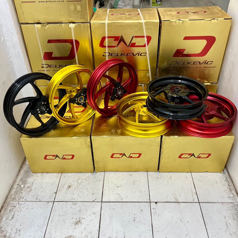 Jual Velg Depan Belakang Sport Rim Set Aerox155 NEW / AEROX Old 155