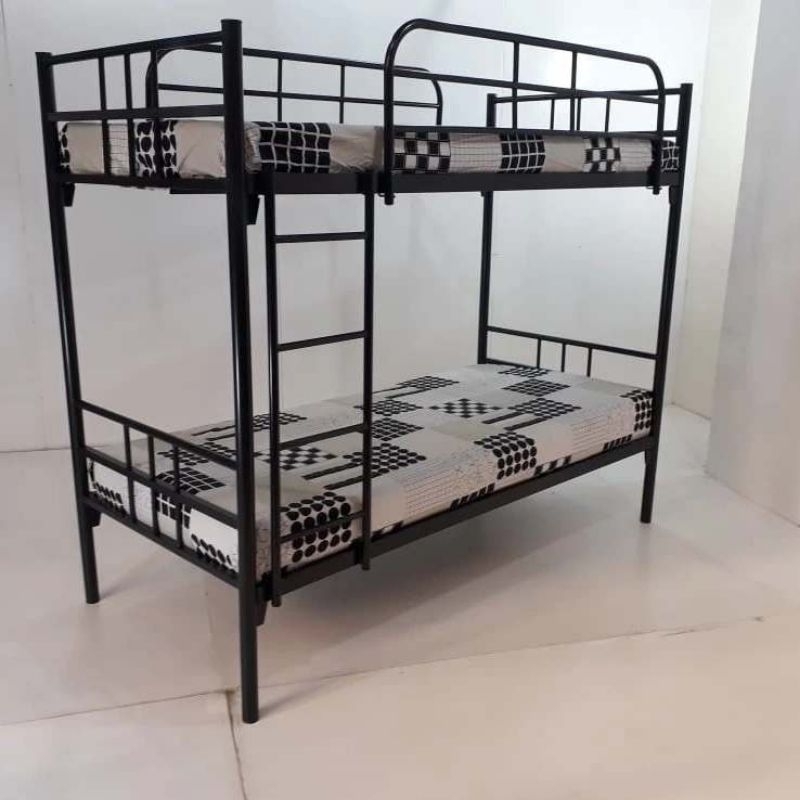 Jual Bed Susun / Rangka Tempat Tidur Besi / Bunk Bed / Ranjang Besi 90 ...