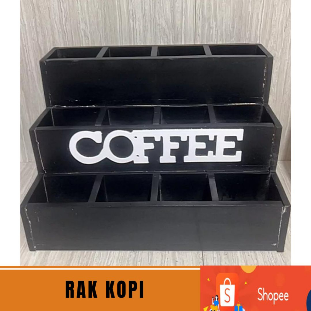 Jual RAK KOPI SACHET COFFEE MINIMALIS 3 SUSUN | Shopee Indonesia
