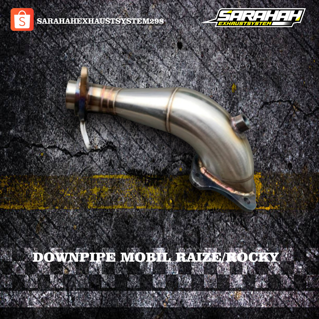 Jual DOWNPIPE MOBIL RAIZE/ROCKY - SARAHAH EXHAUST SYSTEM | Shopee Indonesia