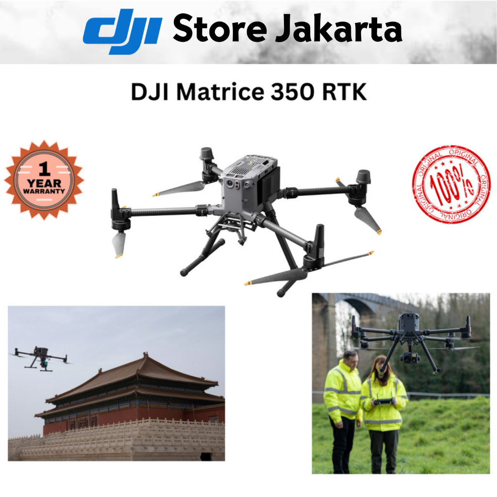 Jual DJI Matrice 350 RTK Drone Mining Mapping Pemetaan Inspeksi Oil ...