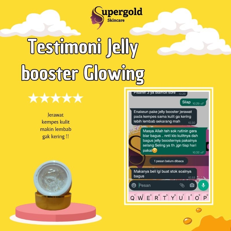 Jual Viral!! Crystal Jelly Booster Glowing Shopee Indonesia