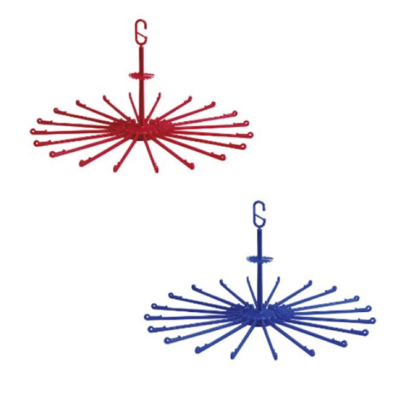 Jual FOLDING HANGER LION STAR 16 / 20 / 24 / 30 STIK HANGER LIPAT CANTOLAN JEMURAN PAKAIAN DALAM