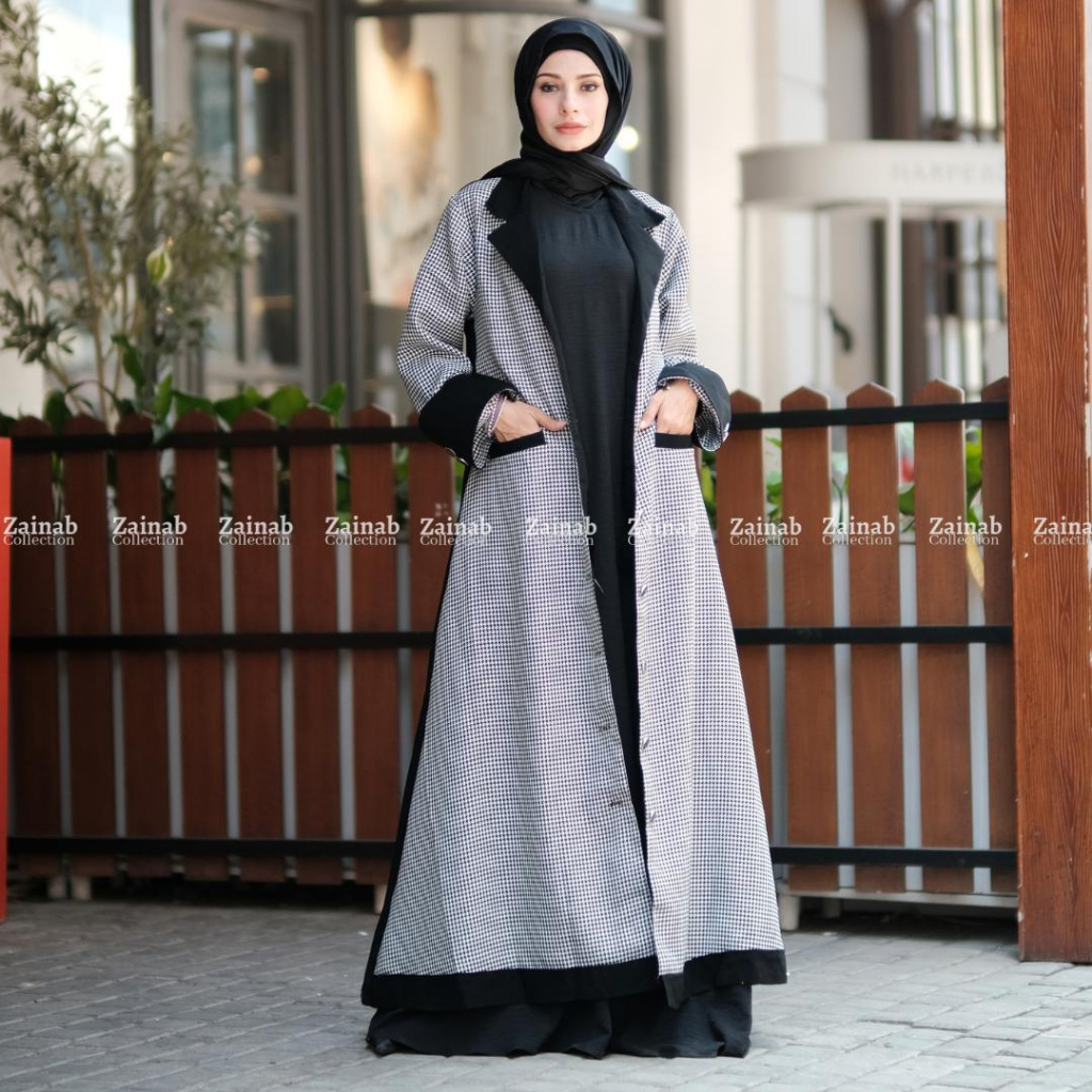 Jual Abaya outer By.ZAINAB COLLECTION gamis wanita muslim Shopee Indonesia