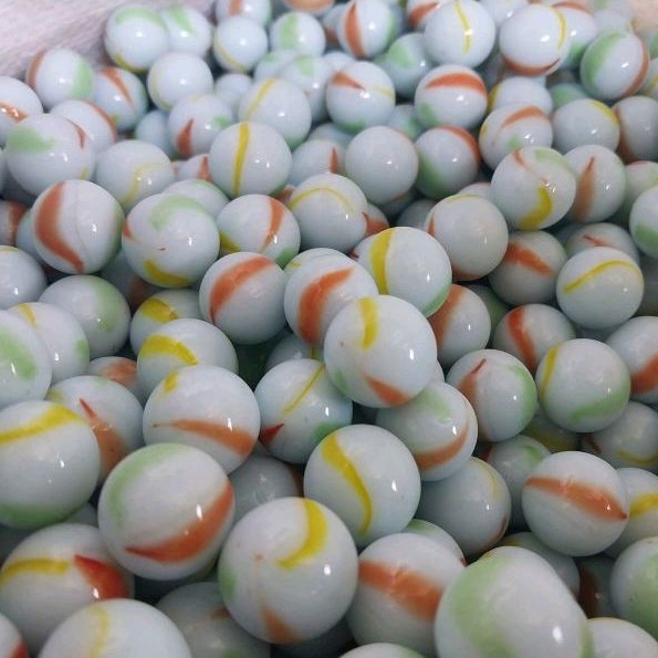 Jual 500 gram -+95 MAINAN JADUL KELERENG GUCI/KELERENG SUSU | Shopee ...