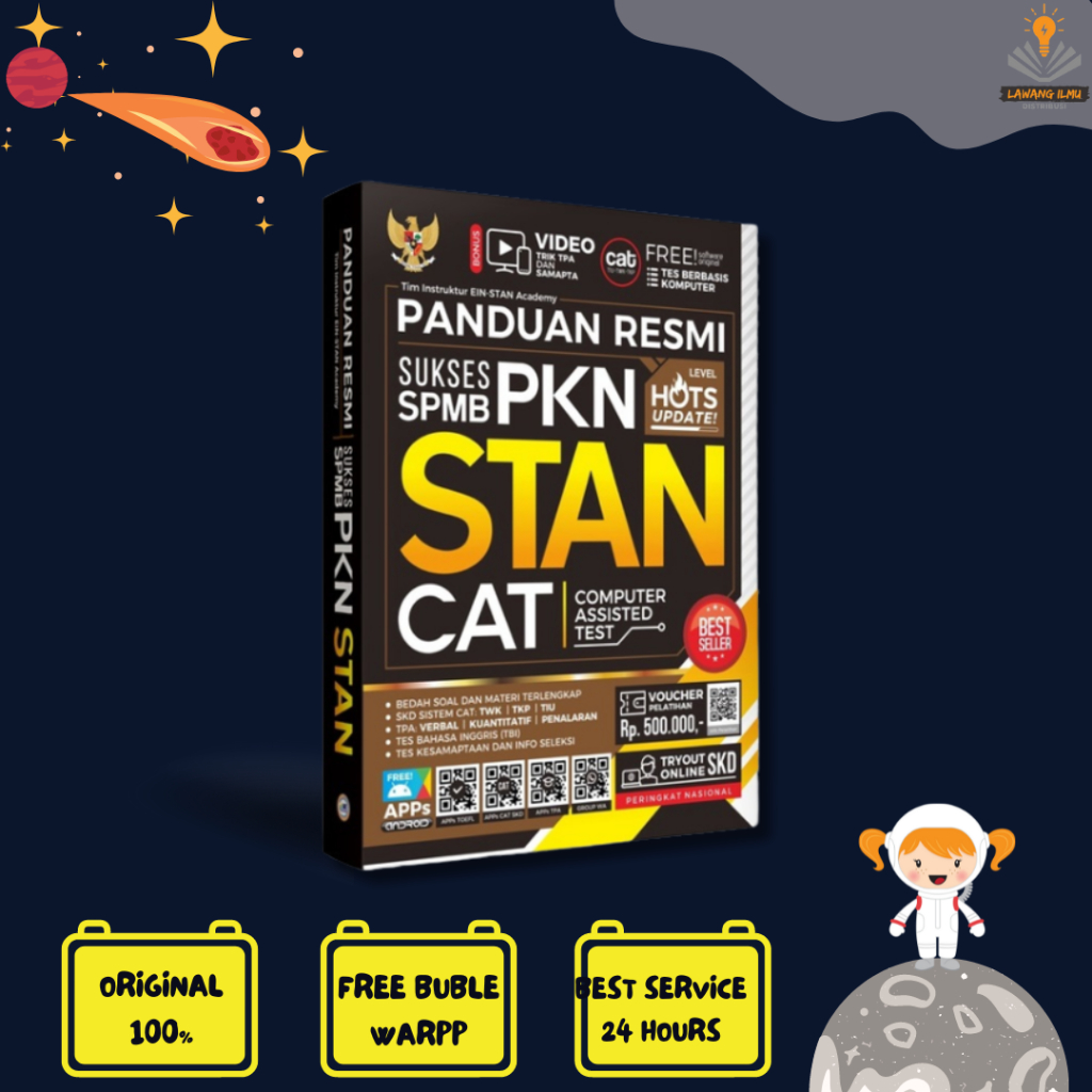 Jual PANDUAN RESMI SUKSES USM PKN STAN 2024 BONUS KITAB PSIKOTES