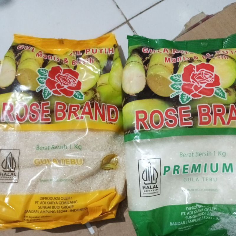 Jual Gula Pasir Rosebrand 1 Kg Shopee Indonesia