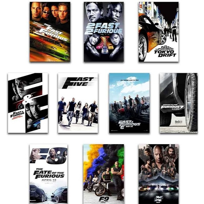 Jual FILM FAST & FURIOUS COLLECTION COMPLETE FILM BLURAY | Shopee Indonesia