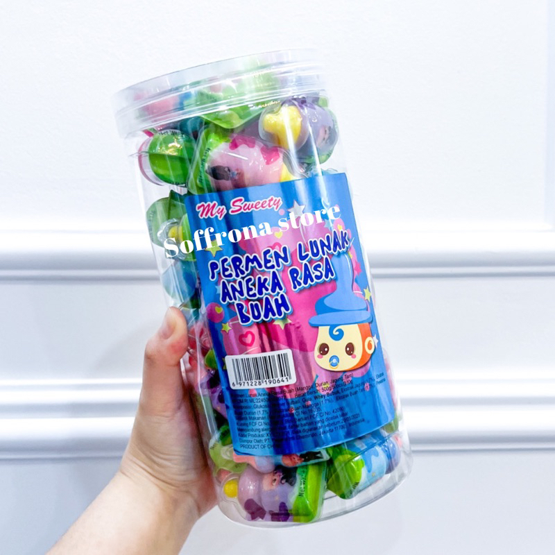 Jual PERMEN LUNAK ANEKA RASA BUAH bentuk botol dot susu rasa buah 1 ...