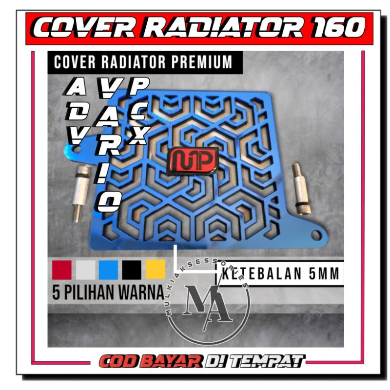Jual Cover Radiator Vario 160 PCX 160 ADV 160 Bahan Akrilik Tebal 5mm ...