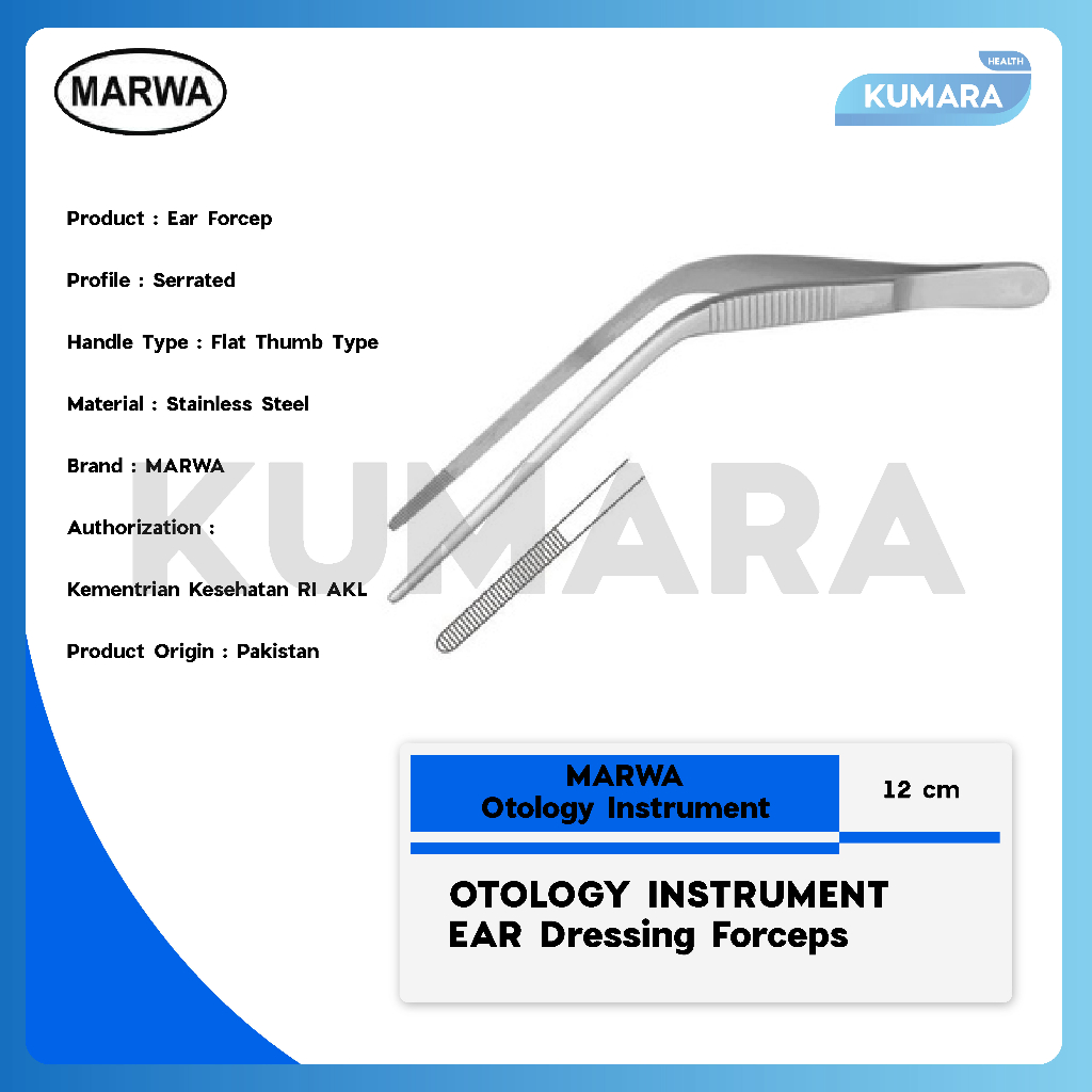 Jual MARWA Troeltsch Wilde Ear Forceps / Pinset Telinga / Ear