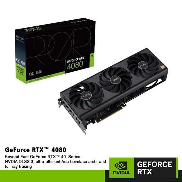 Jual VGA ASUS PROART GeForce RTX 4080 OC Edition 16GB GDDR6X | Shopee ...