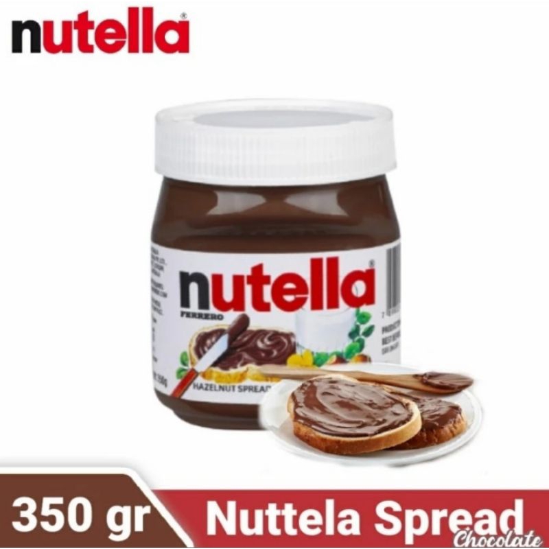 Jual NUTELLA SPREAD HAZELNUT AND CHOCO 350GR (EXPIRED 01 MARET 2024