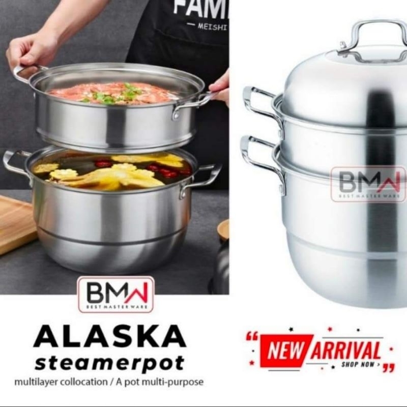 Jual Panci Alaska Set Panci Steamer Set Panci Kukus Alaska Panci Stam