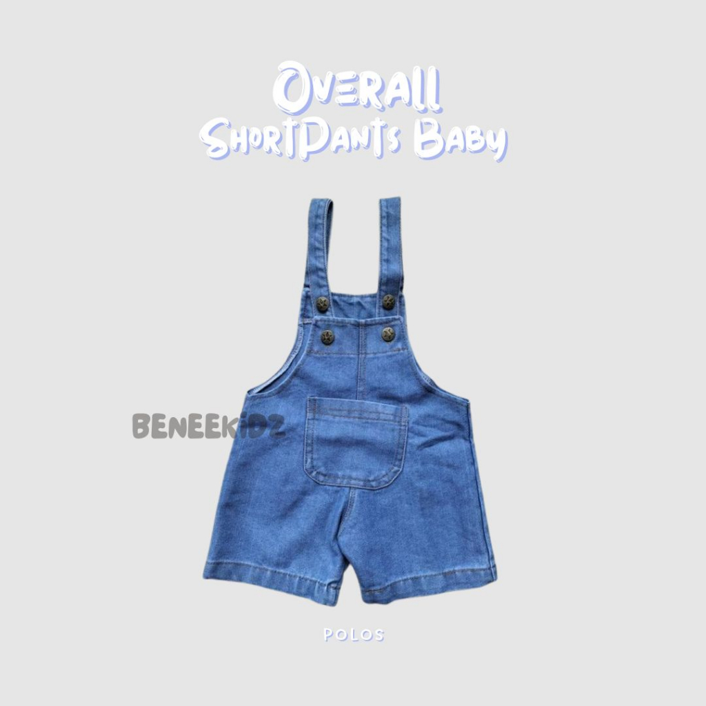 Overall Jeans Denim Levis Celana anak Bisa Dipakai Anak Perempuan dan laki  laki Usia 1-6 tahun Unicorn Donat and tom Jerry Karakter