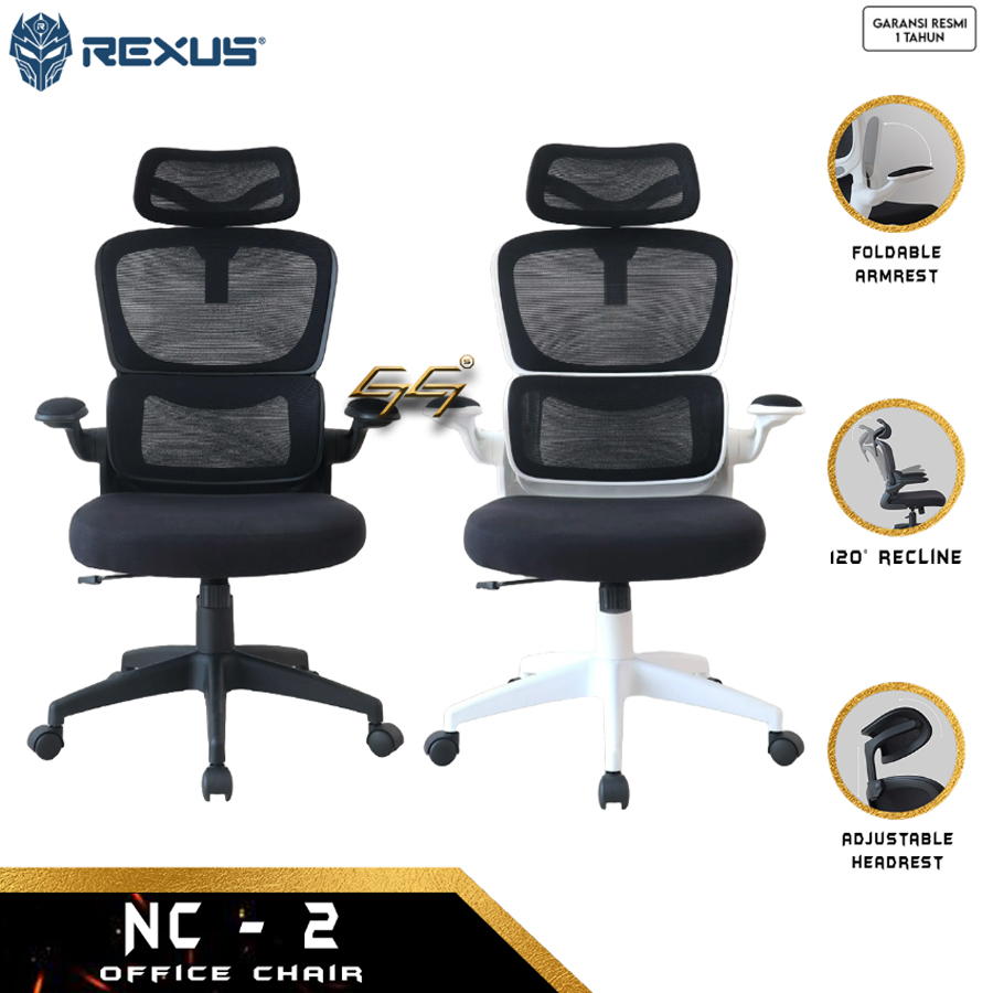 Ergodynamic Executive Chair Shopee REXUS NC2 NC-2 Ergonomic Office