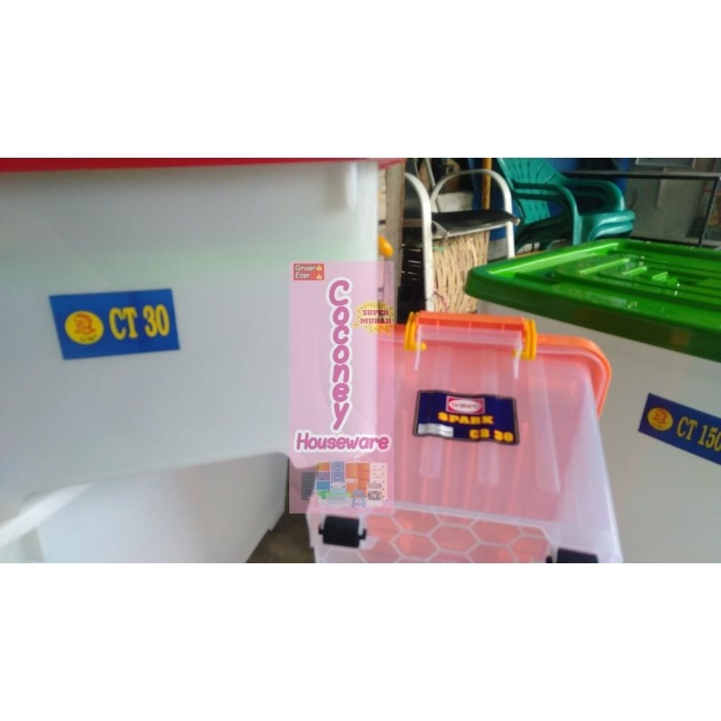 Jual Container Box CT 95 GM / Container Box Roda / Kotak Plastik ...