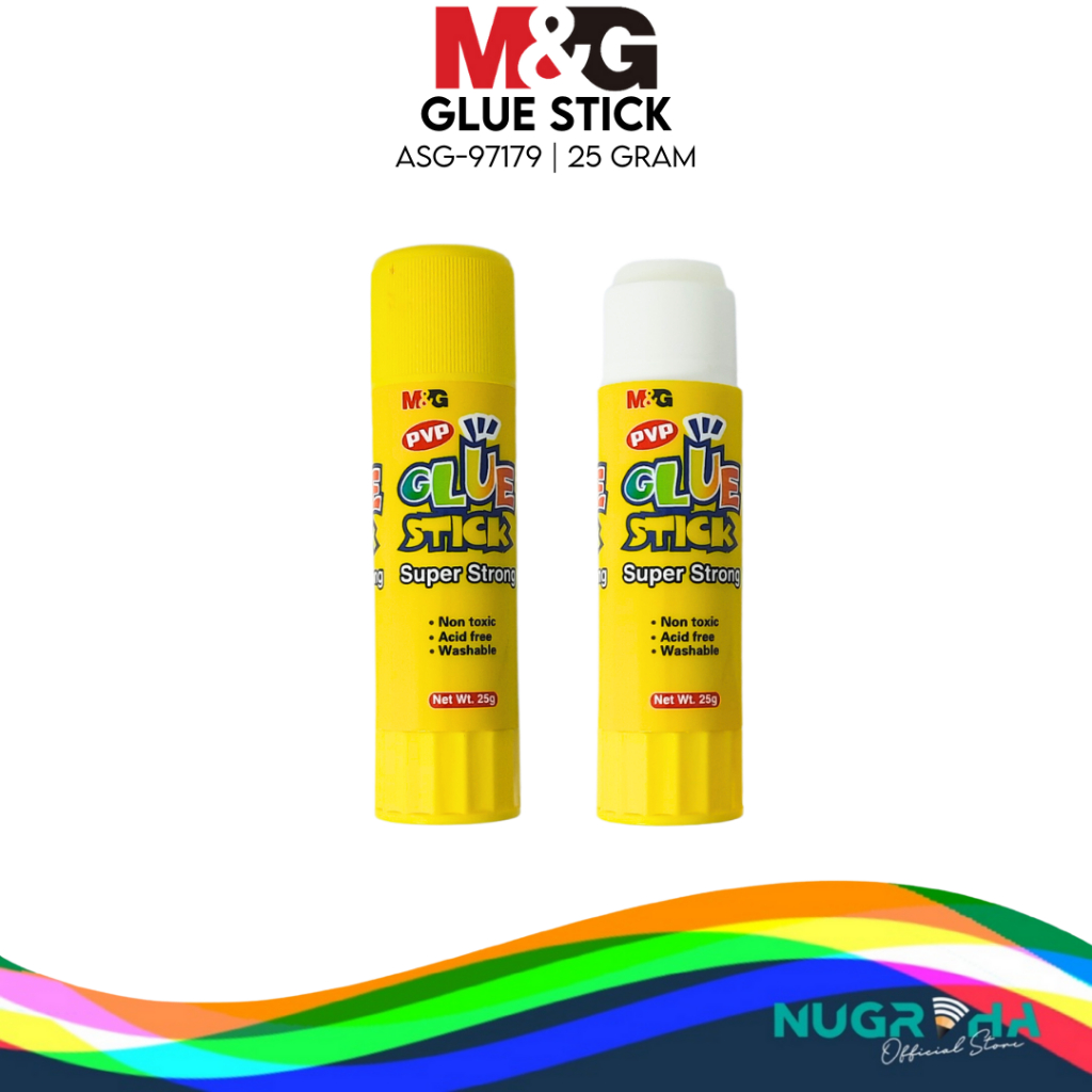 Jual M&G Super Strong Glue Stick PVP Lem Batang 25gr ASG97179 | Shopee ...