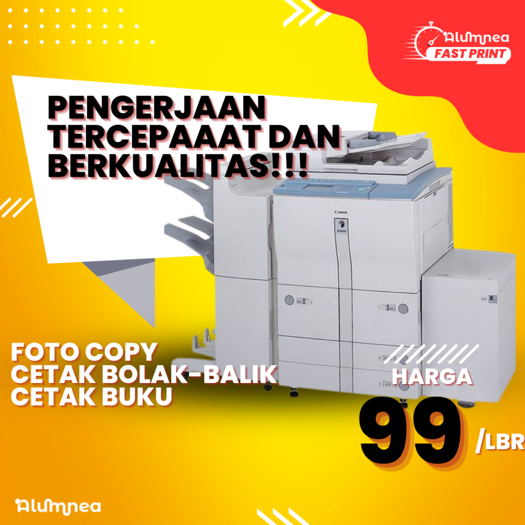 Jual PRINT FOTOCOPY A4 PRINT CETAK BUKU WARNA A4 DAN A3 DIGITAL