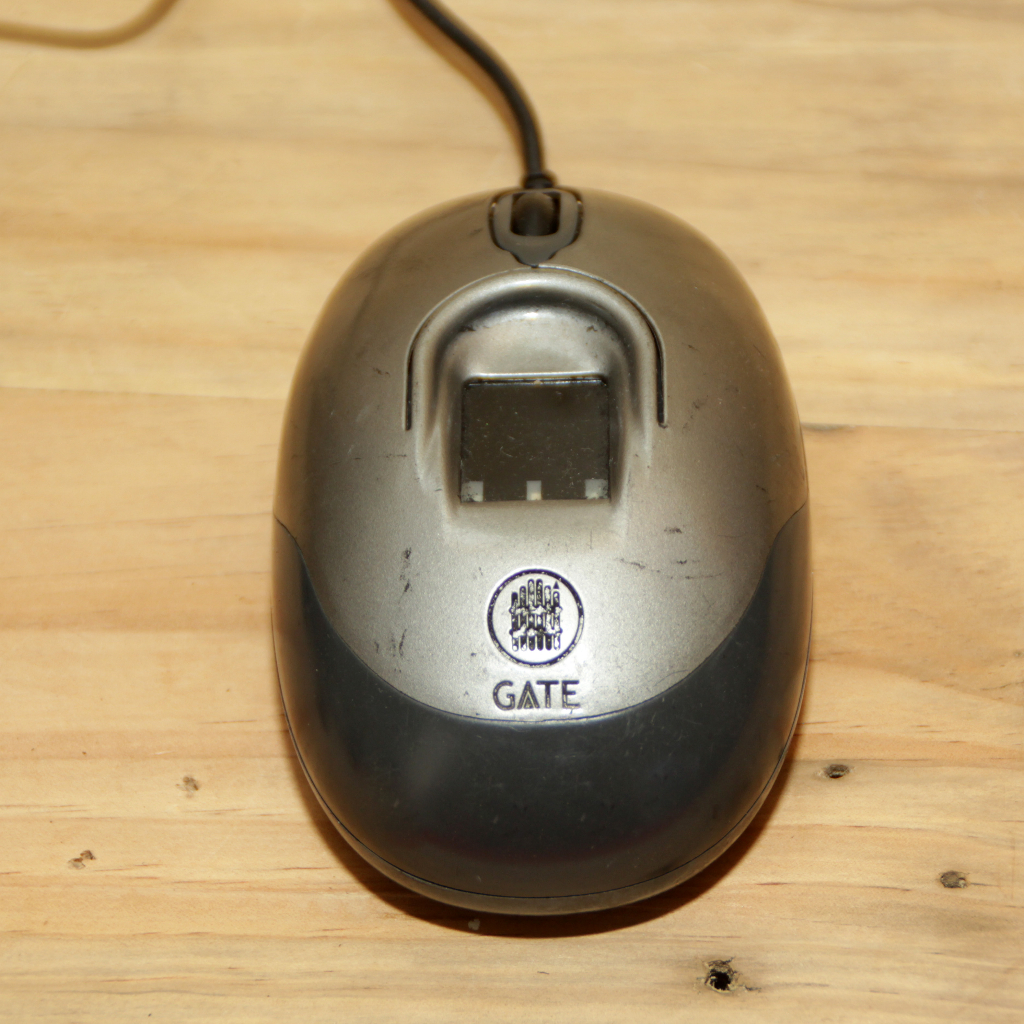 Jual MOUSE GATE FINGERPRINT - MOUSE DENGAN PEMINDAI JARI | Shopee Indonesia