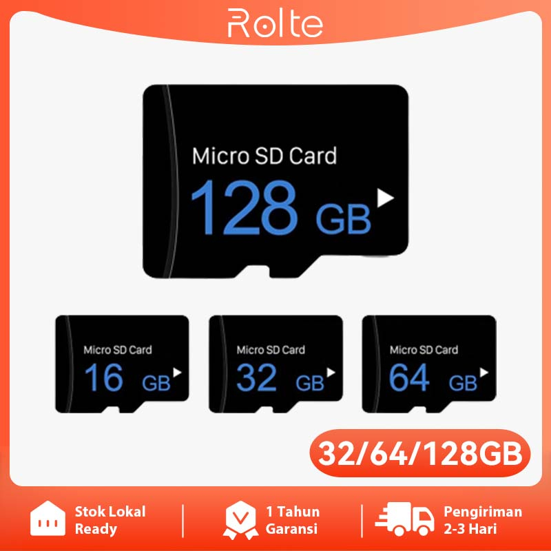 Jual Rolte Micro SD 32GB 64GB 128GB Memory Card TF Card Untuk Kamera