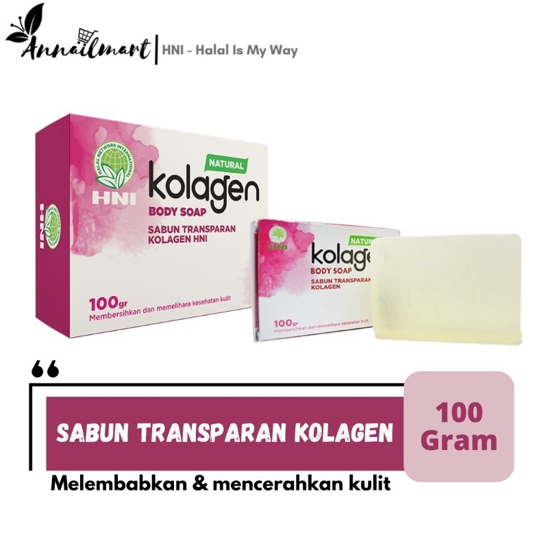 Jual Sabun Kolagen Hni G Sabun Transparan Collagen Hni Hpai