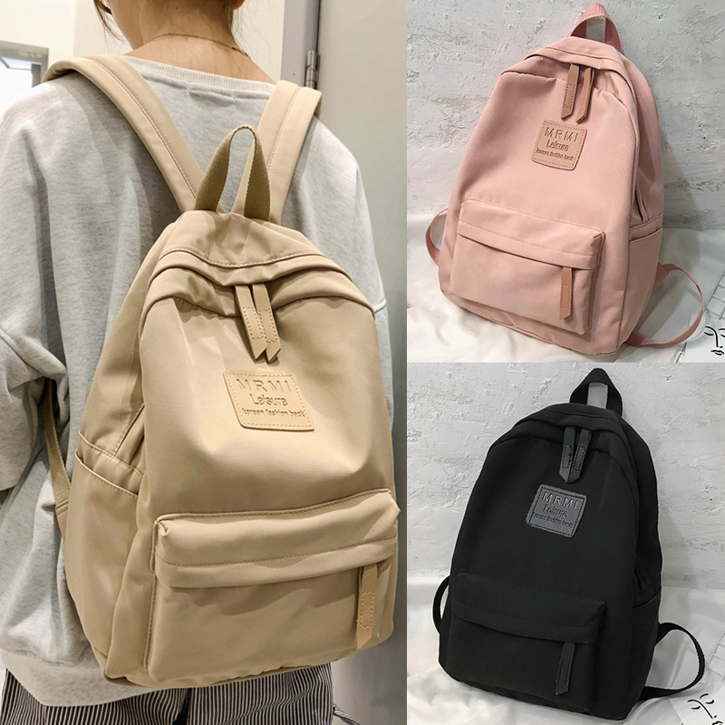Jual Ransel Remaja Gaya Korea Fashion Ransel Kanvas Kasual Ransel