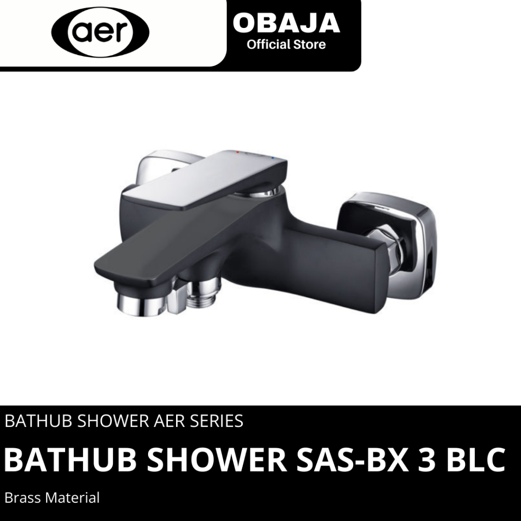 Jual AER Pull-Out Mixer Bathtub Shower SAS-BX 3 BLC/ Kran Shower Mixer ...