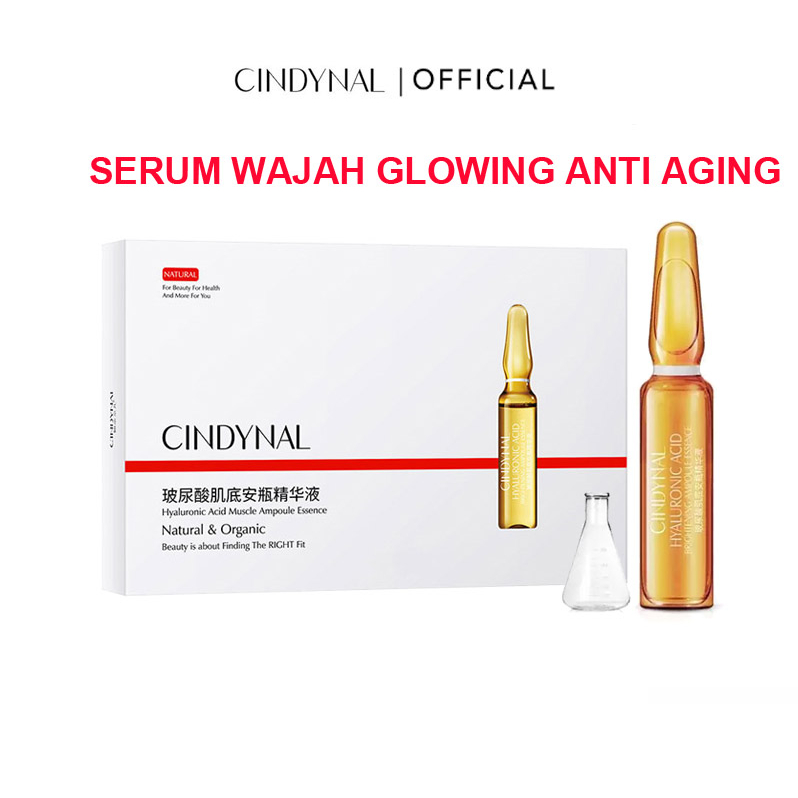 Jual CINDYNAL Ampoule - 1 Box isi 7 Ampul Serum Wajah Glowing ...