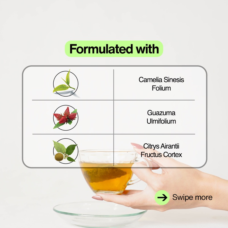 Jual BESM - BeSM Green Tea Isi 20 | Shopee Indonesia