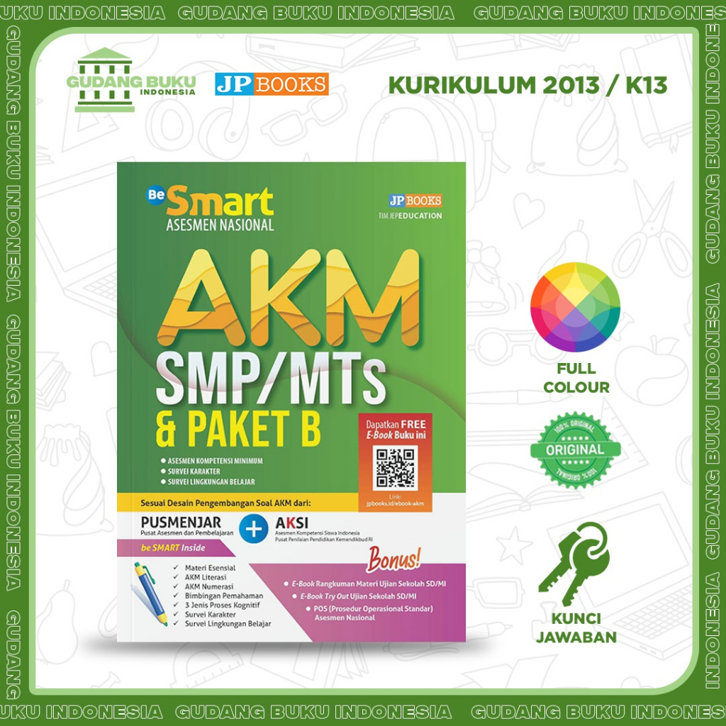 Jual Buku Siswa Sekolah AKM (Asesmen Kompetensi Minimum) Untuk SMP ...