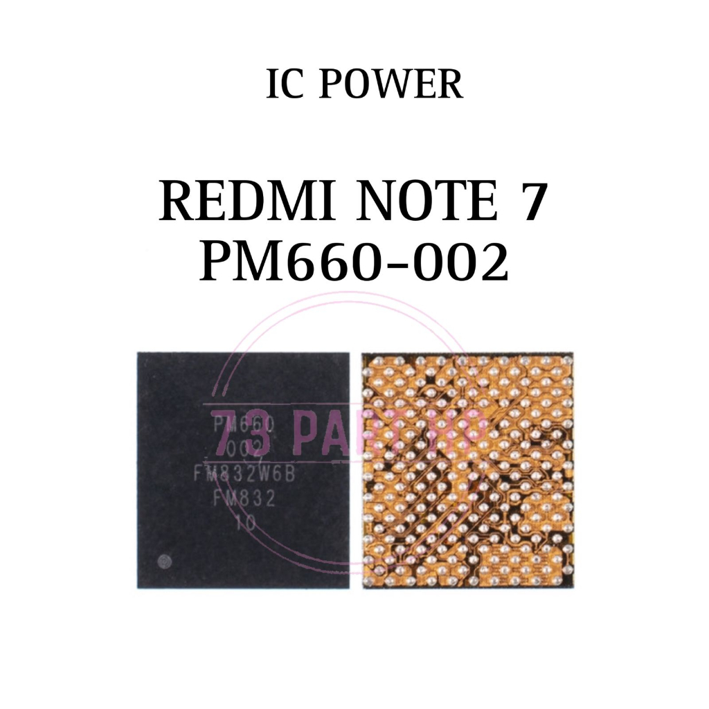 Jual Ic Power PM660 - 002 Untuk Xiaomi Redmi Note 7 | Shopee Indonesia