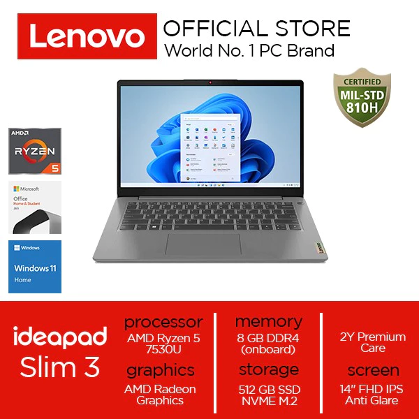 Lenovo IdeaPad Slim 3 14ABR8 AMD Ryzen 5