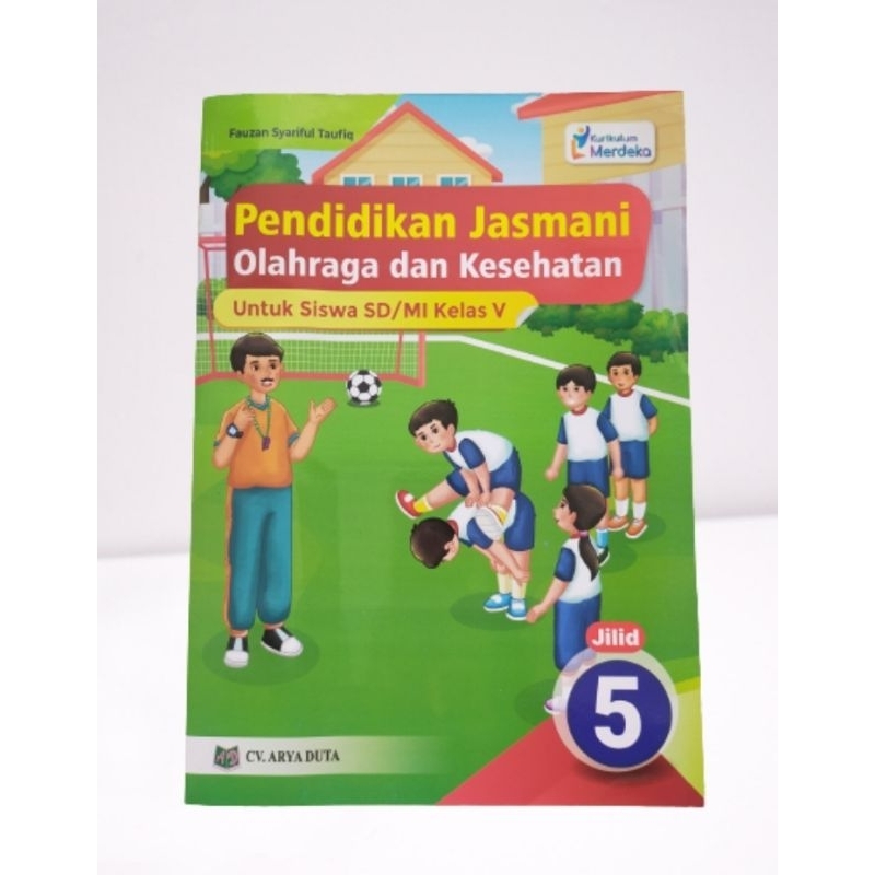 Jual Buku Teks Siswa PJOK Kurikulum Merdeka Kelas 5 Penerbit Arya Duta ...