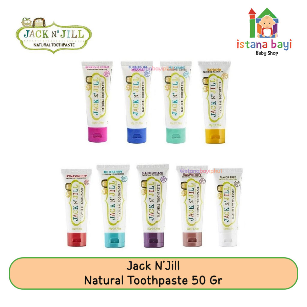Jual Jack n Jill Toothpaste Pasta Gigi Organik Jack n Jill Pasta Gigi