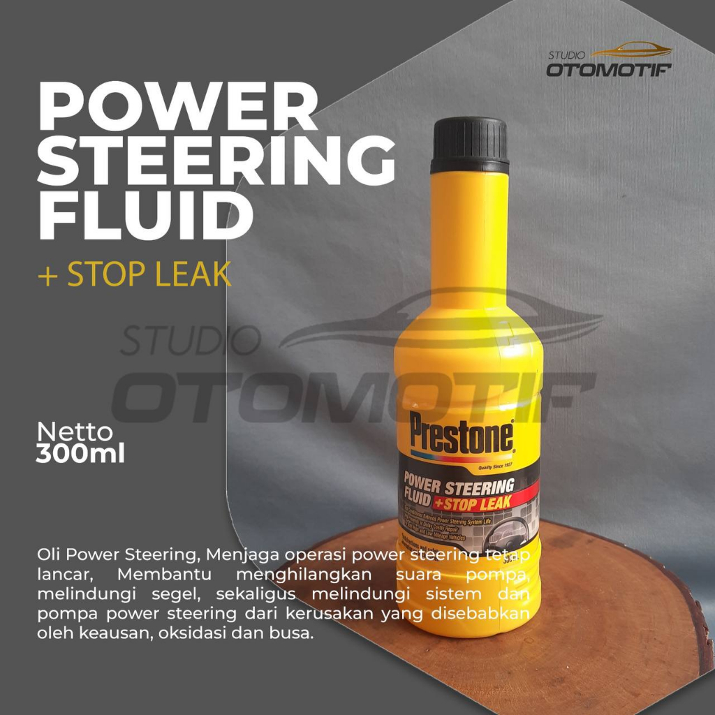 Jual Prestone Oli Power Steering Fluid Stop Leak 300ml Shopee Indonesia