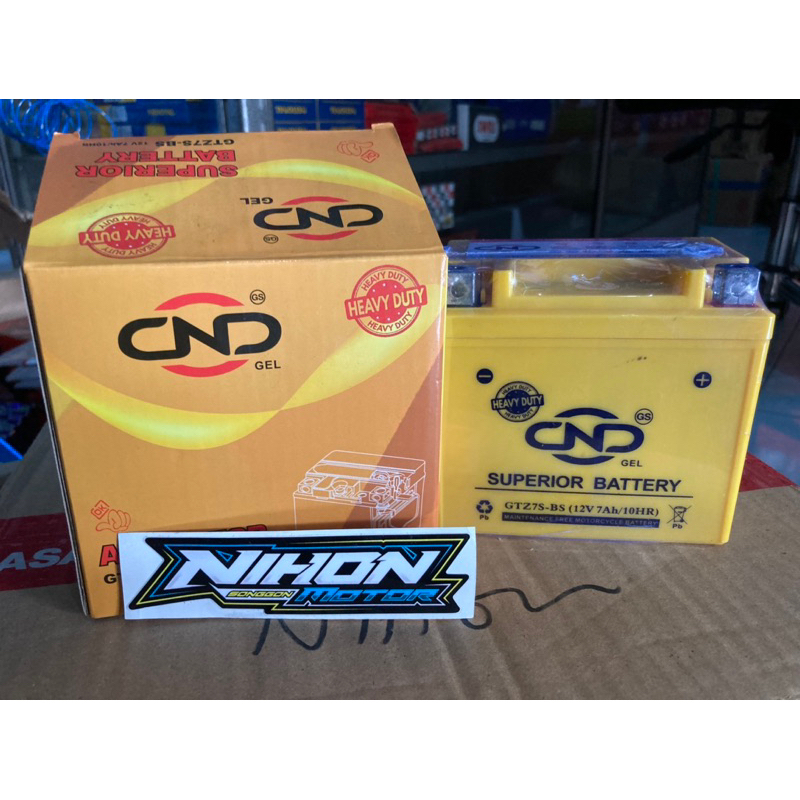 Jual ACCU VARIO 125 VARIO 150 PCX GTZ7/GTZ6 MERK DND | Shopee Indonesia