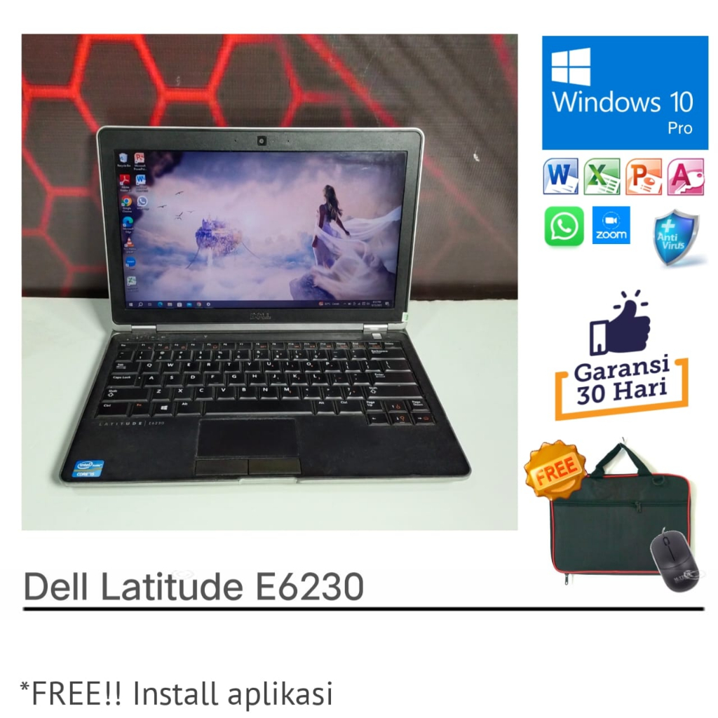 Jual Laptop Dell Latitude E6230 Intel Core I5 Ram 4gb Hdd 320gb