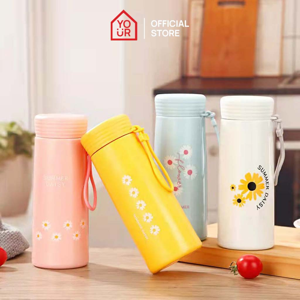 Jual Botol Minum Kaca Daisy / Botol Minum Anak / Botol Daisy / Botol ...