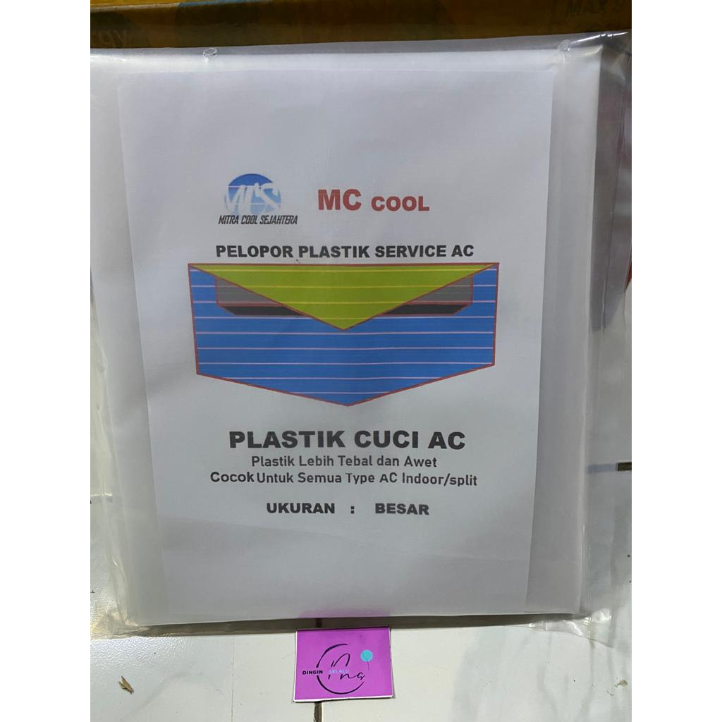 Jual Plastik Cuci AC / Air Conditioning Cleaning Cover | Shopee Indonesia